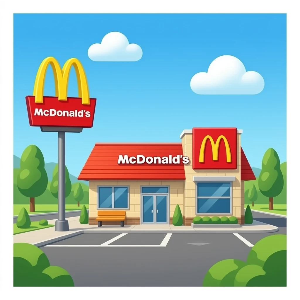 Mcdonald's emoji