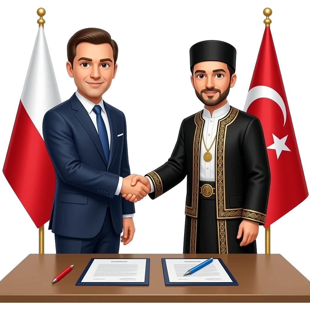 Zgoda polski z turcją emoji