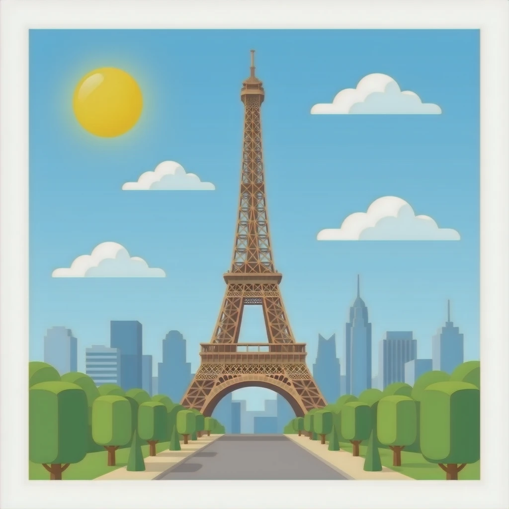 torre eiffel emoji
