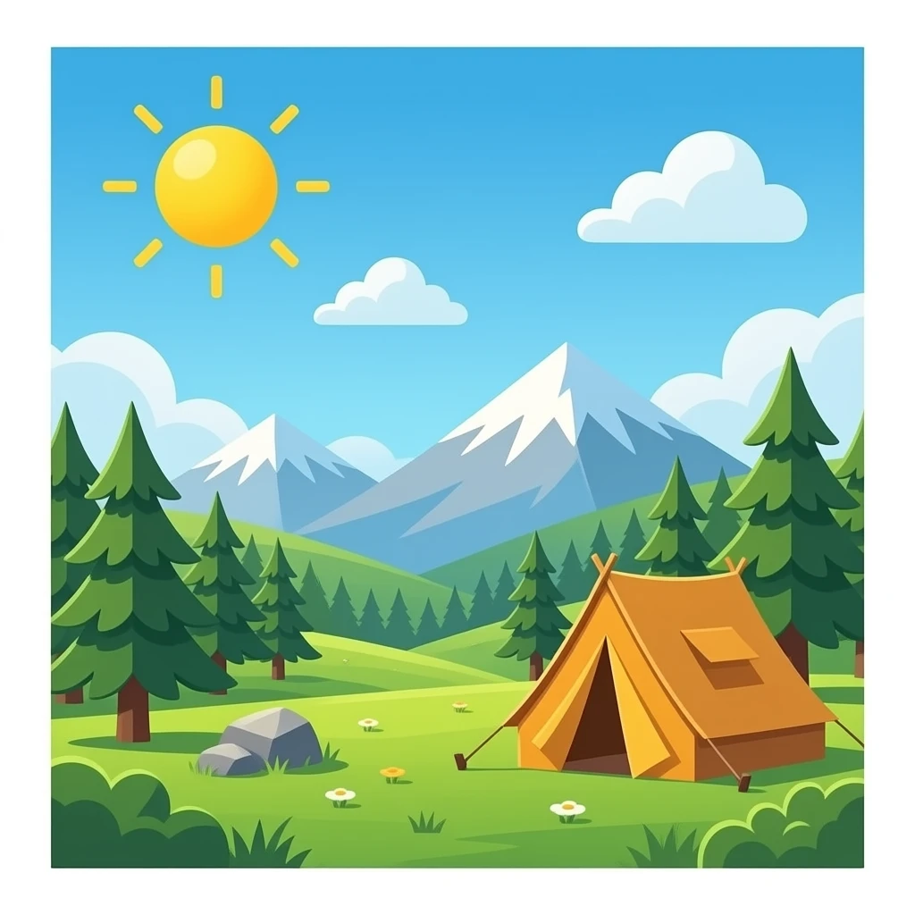 camp emoji