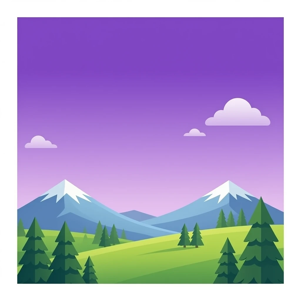 clear purple sky emoji