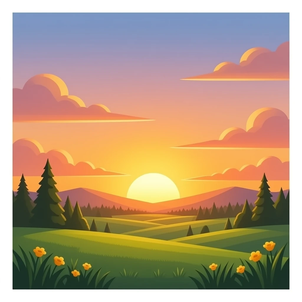 sunset emoji