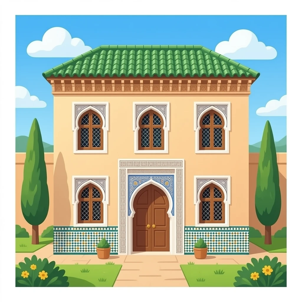 moroccan house just home not background emoji