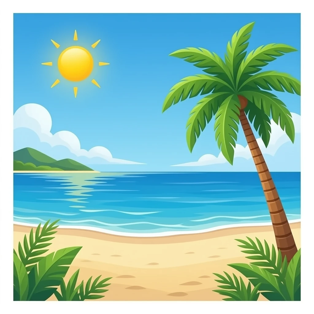 beach emoji