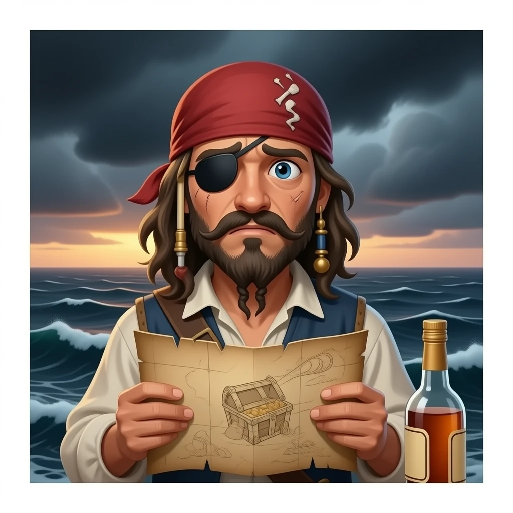 Pirate Perplexe emoji