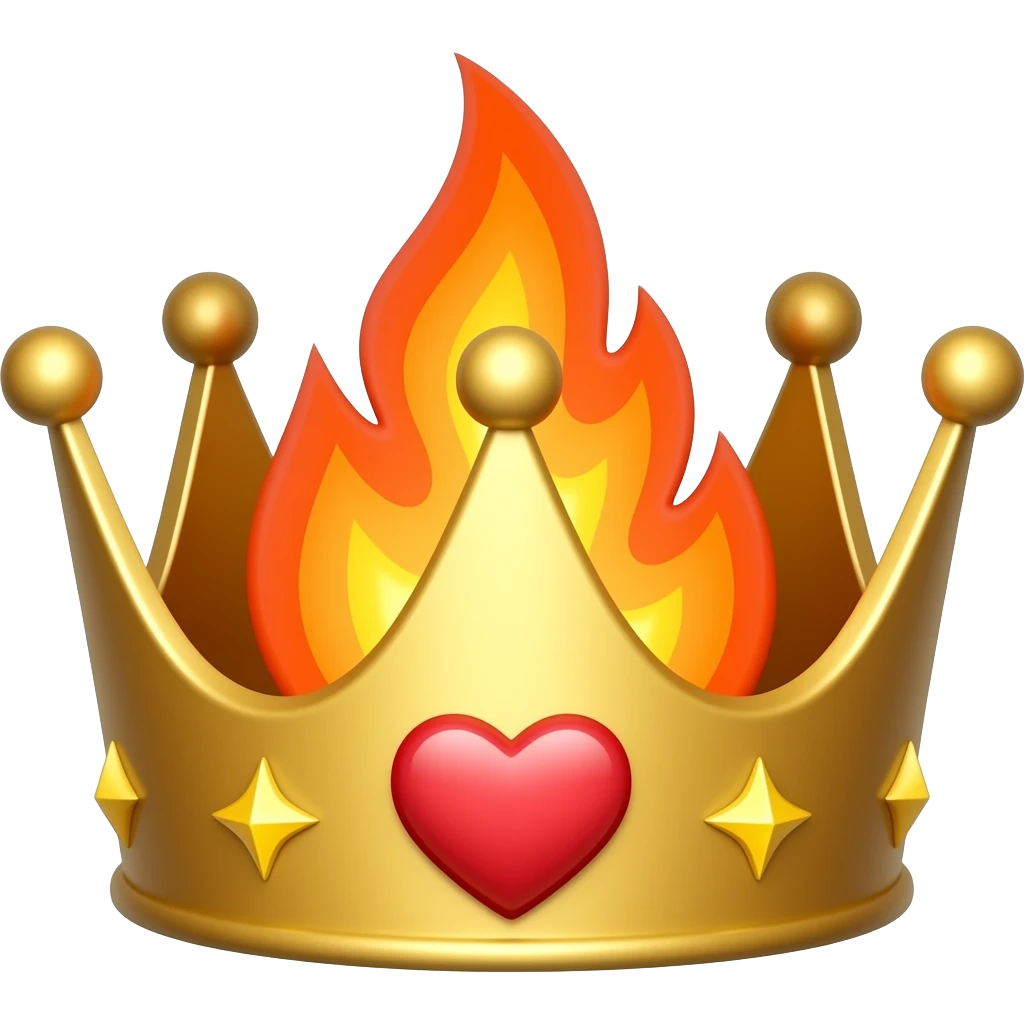 🫅🏻❤️‍🔥💖 emoji