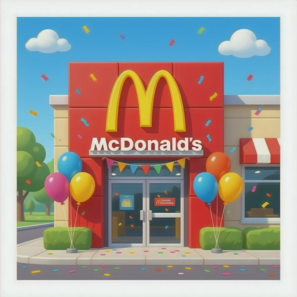 birthday mcdonald's emoji