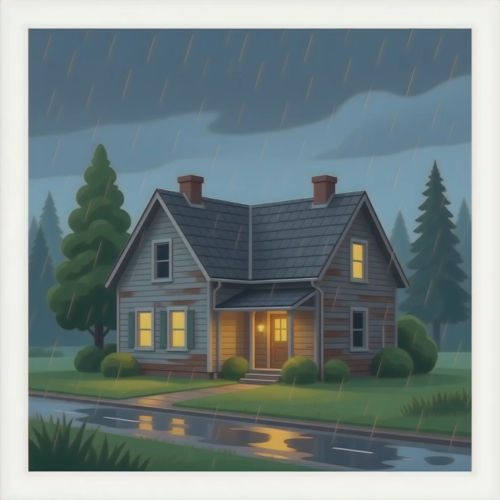 old house emoji