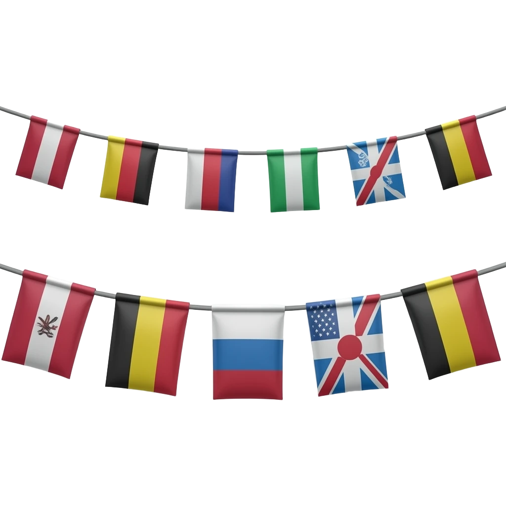 Flag line emoji