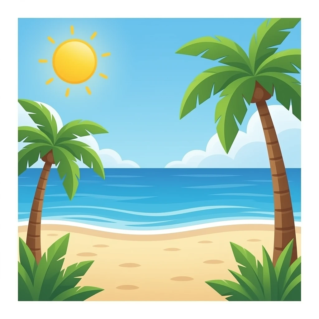 Playa emoji