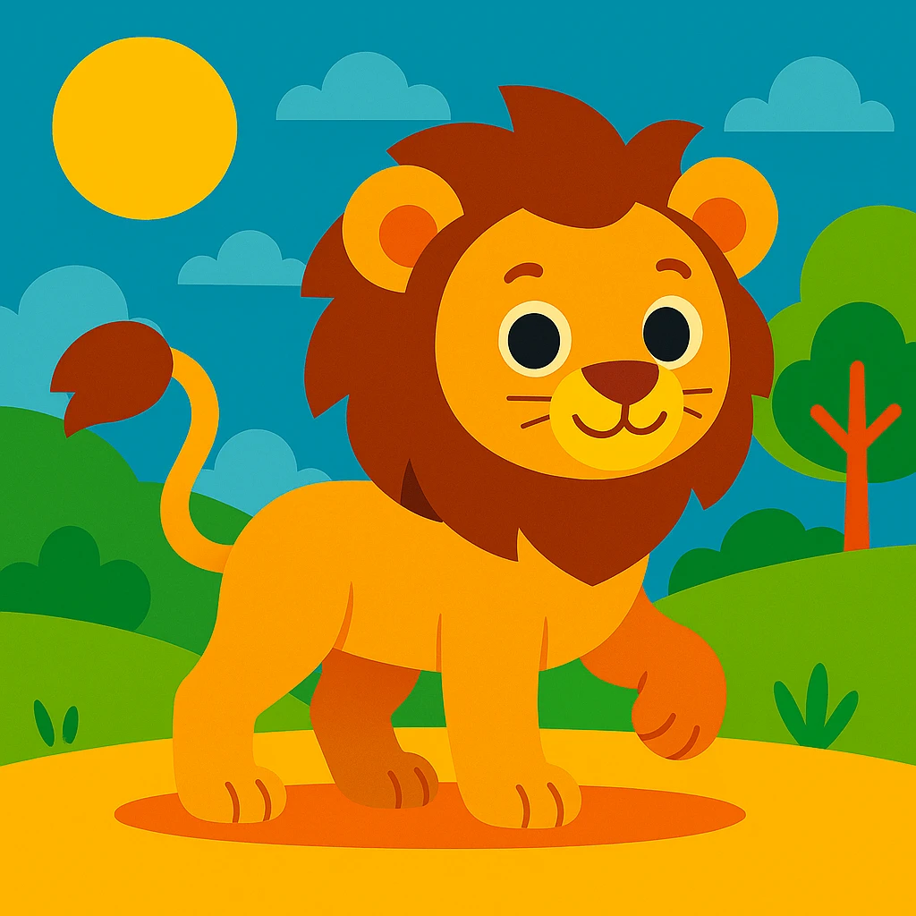 Lion cub emoji