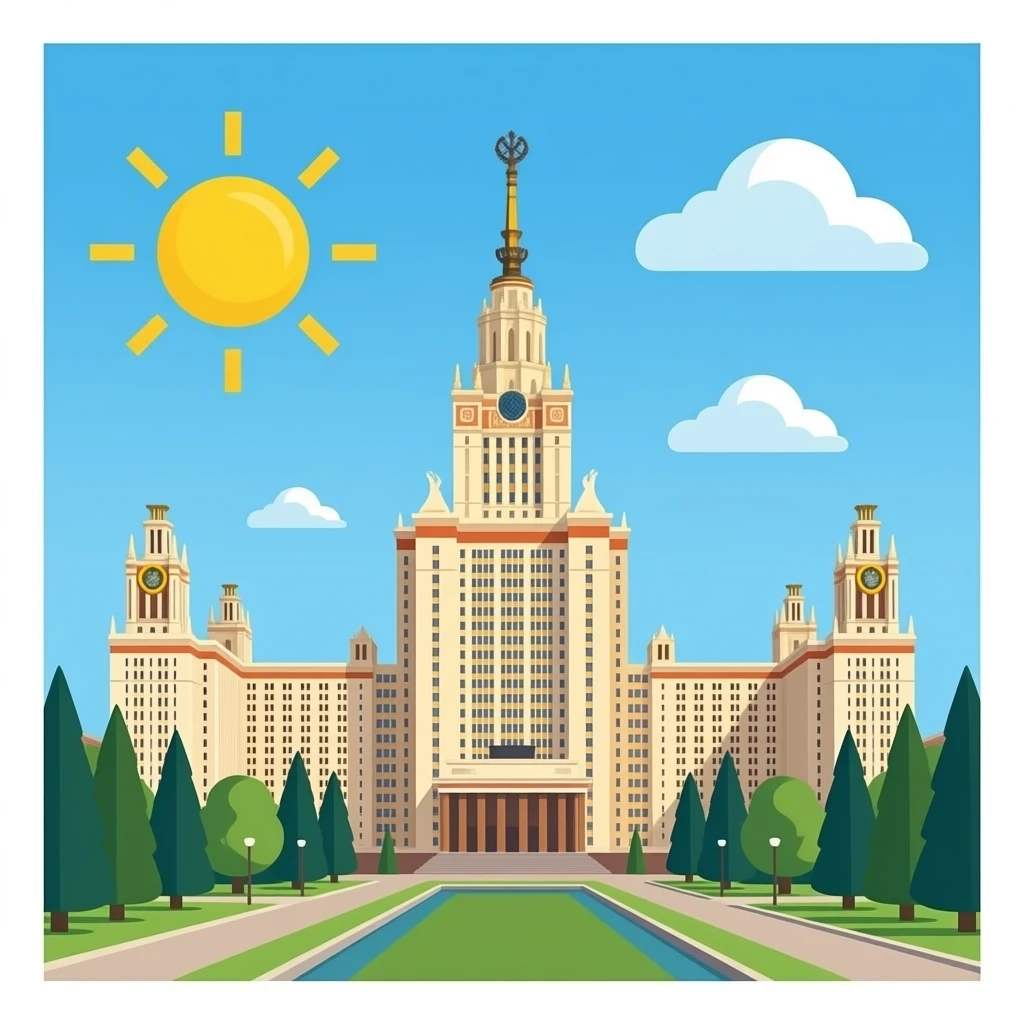 эмоджи главное здание мгу имени ломоносова emoji