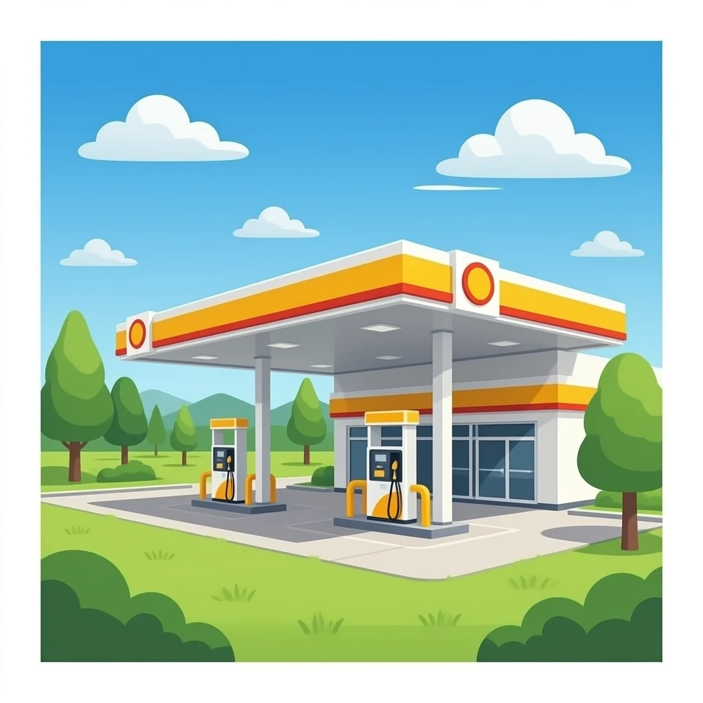 petrol pump station emoji