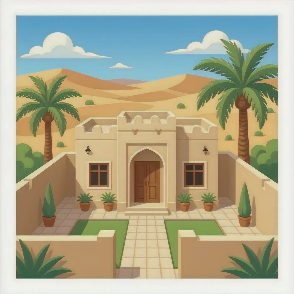 Kuwait home emoji