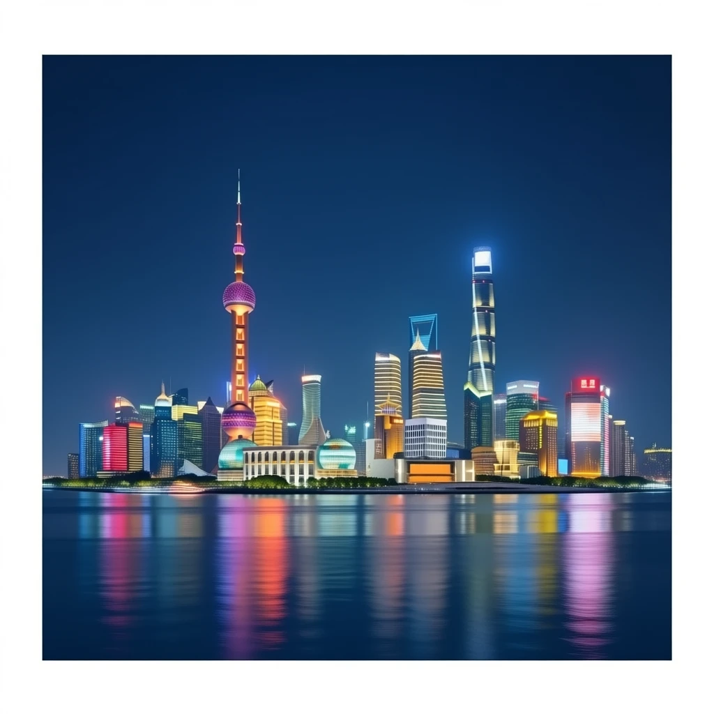 shanghai skyline emoji