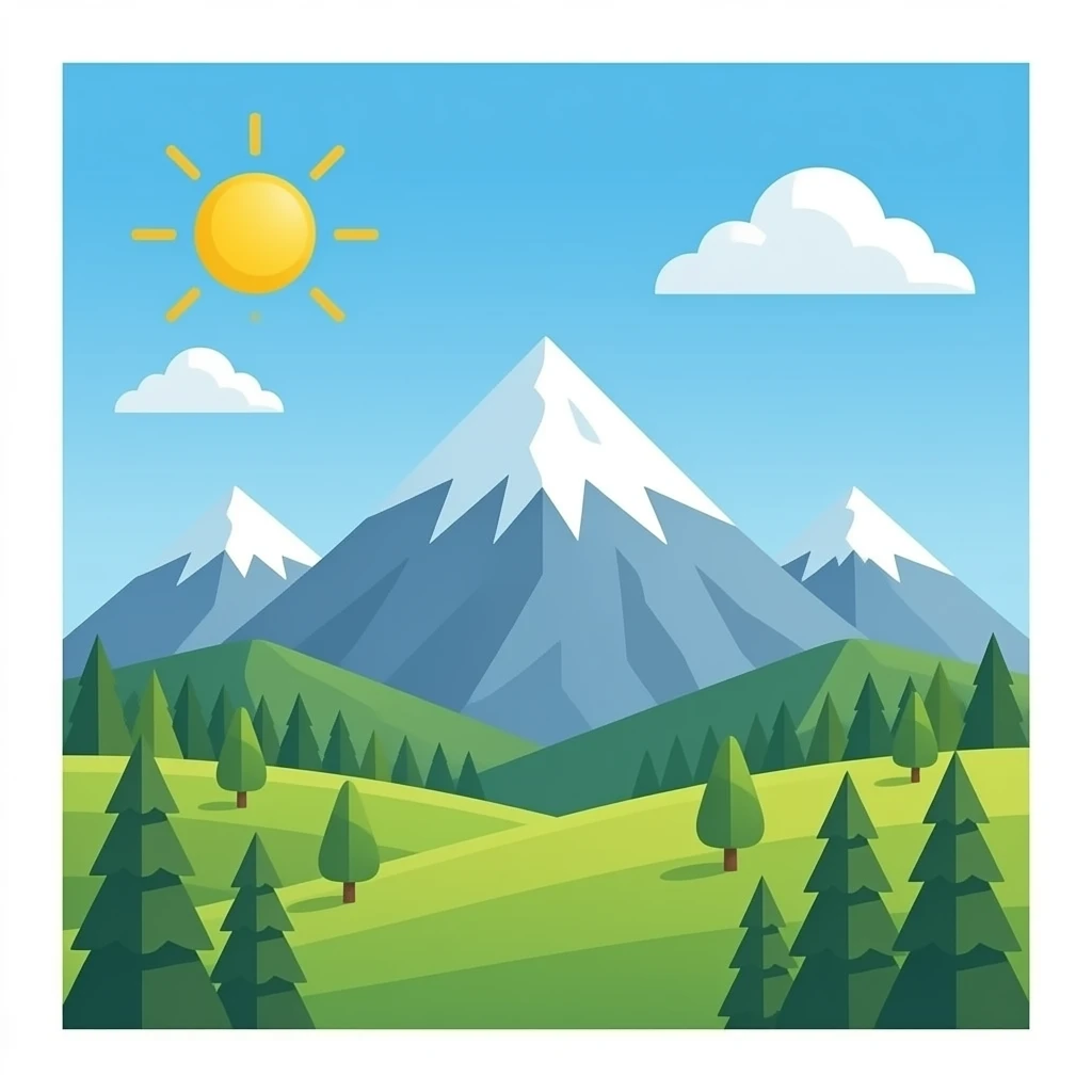 mountain emoji