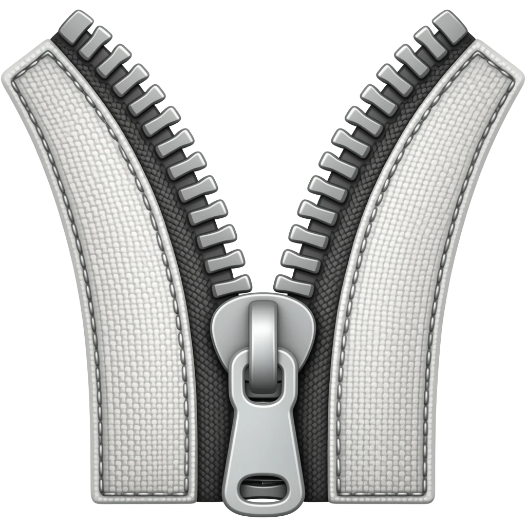 cerniera zip emoji