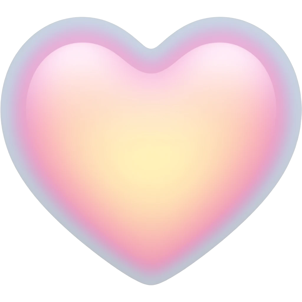 마음이 몽글몽글해짐 emoji