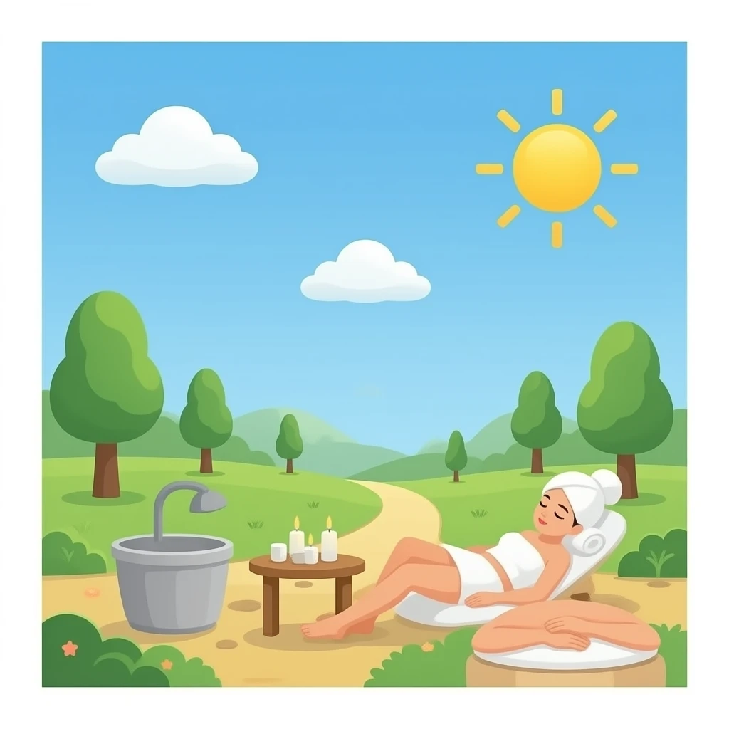 monthly facial spa emoji