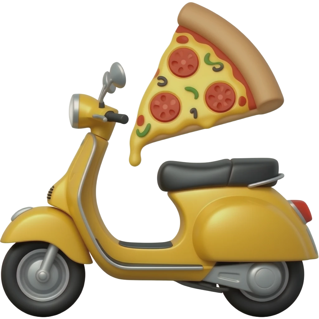 🍕🛺 emoji