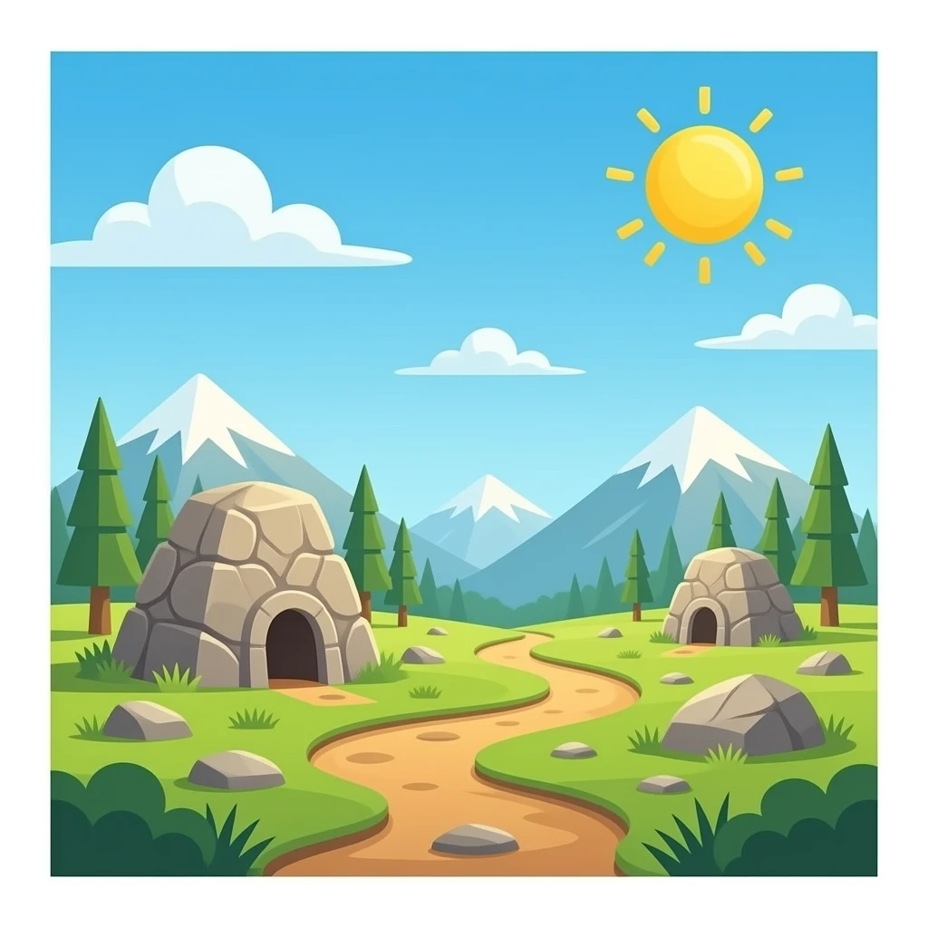 العصر الحجري الحديث emoji