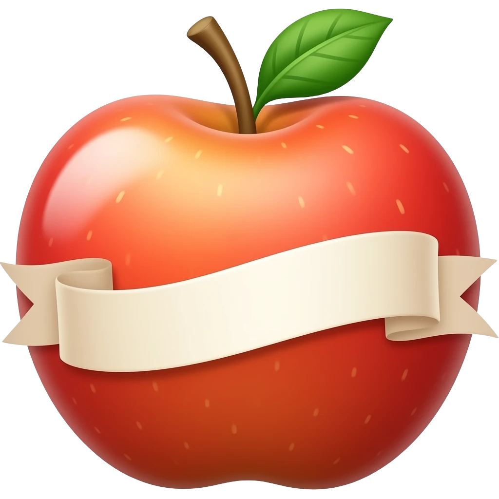 Apple kurdele emoji