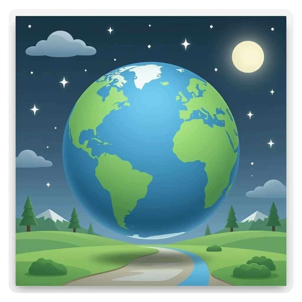 Planet emoji