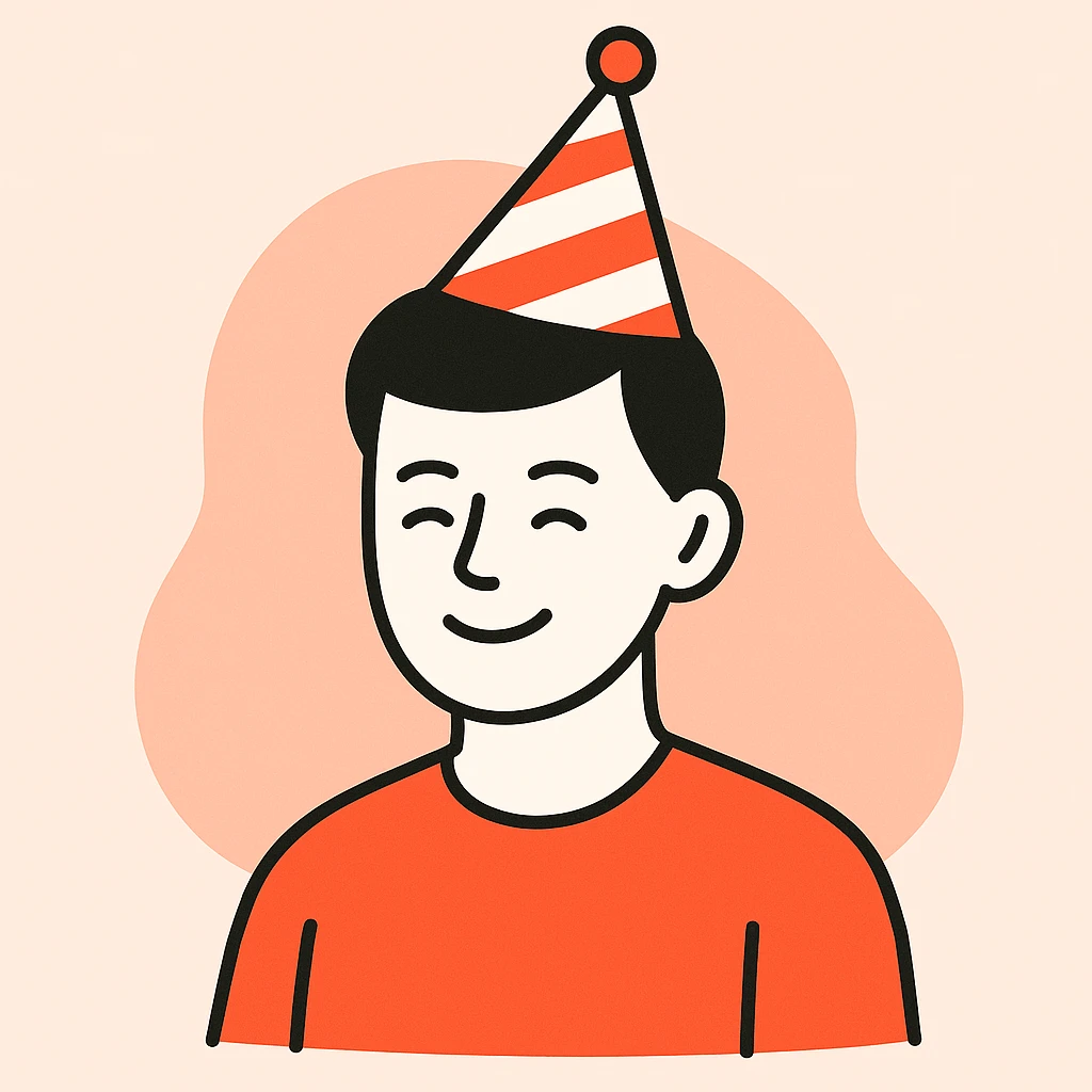 Party hat emoji
