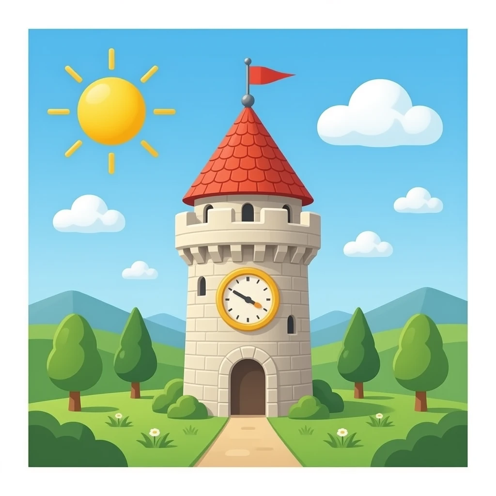 medieval watchtower emoji