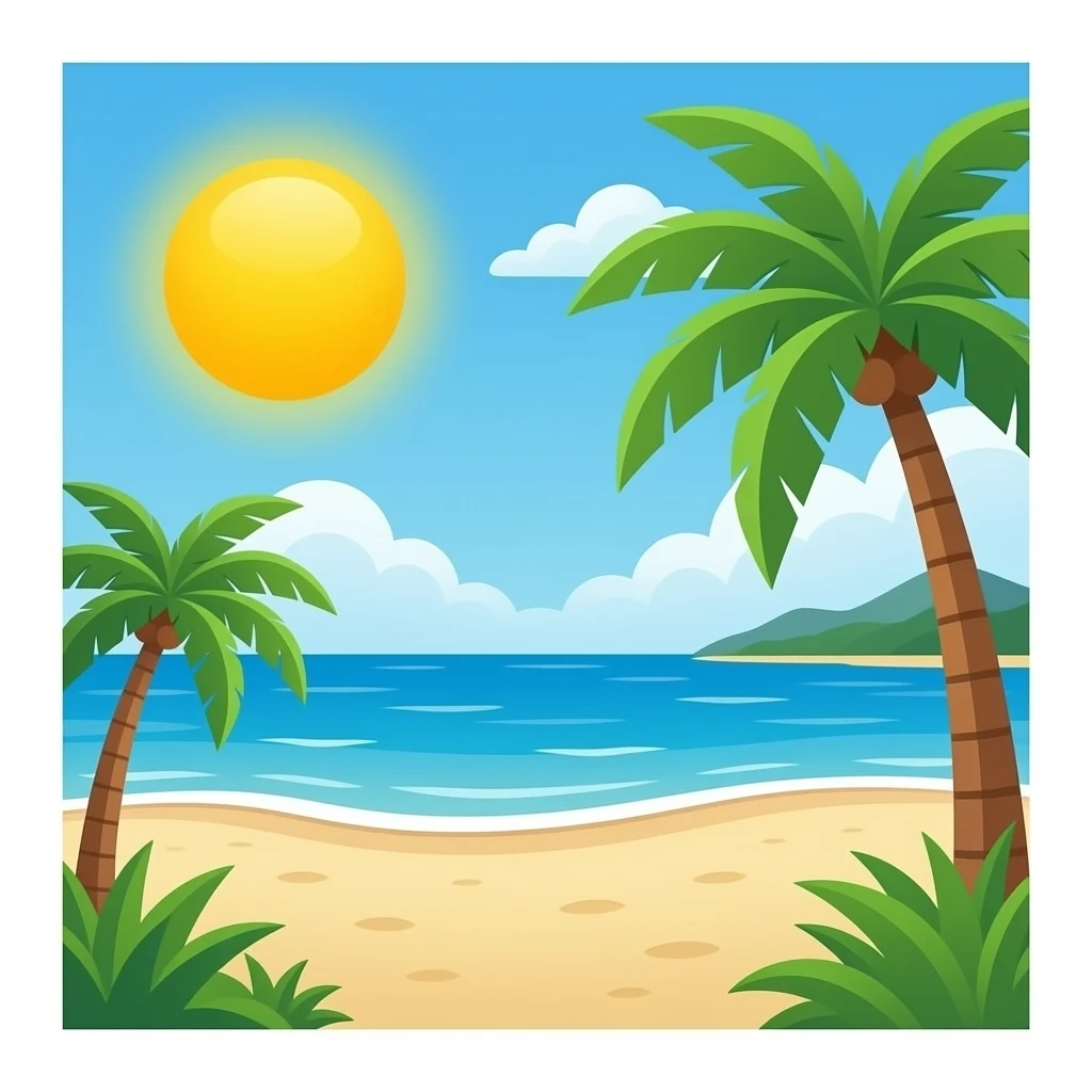 🏖️ emoji
