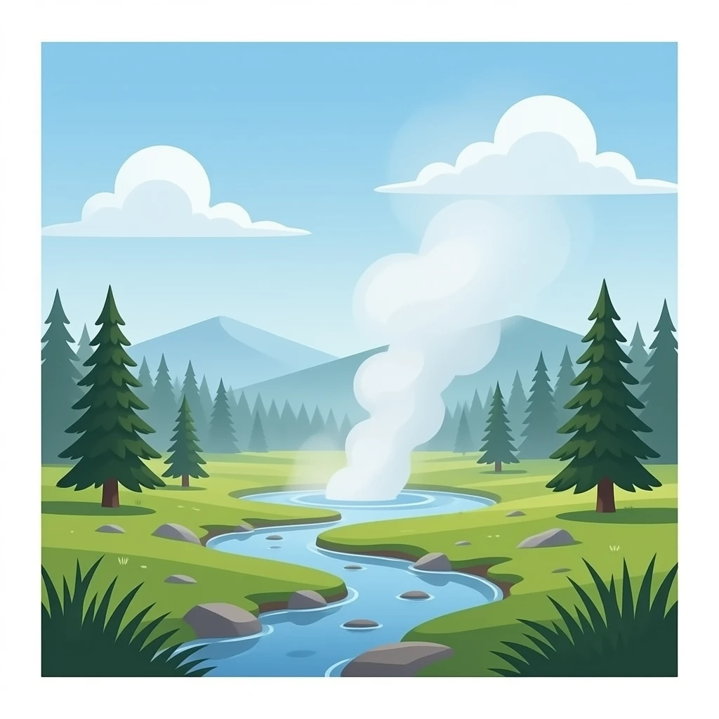 hot spring emoji