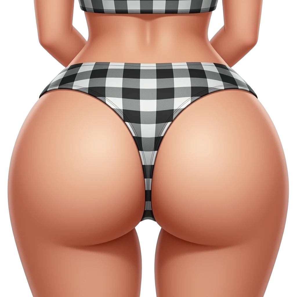 beautiful girl ass hole emoji