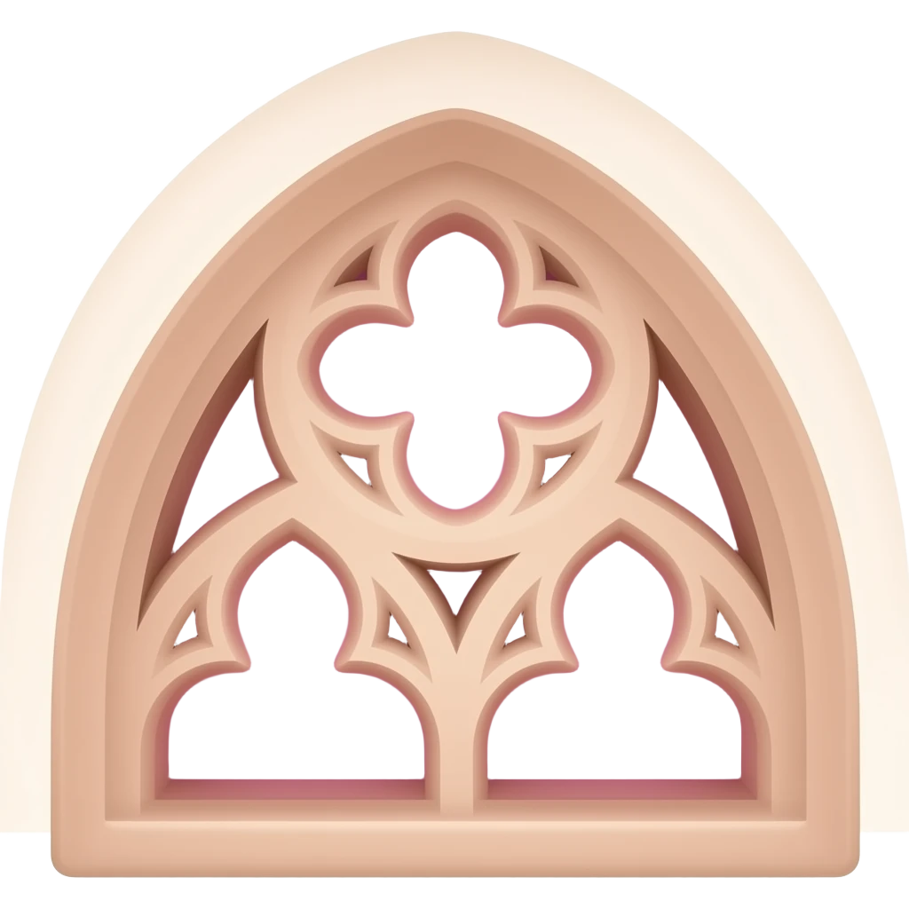 goth architecture window warm pink structure emoji