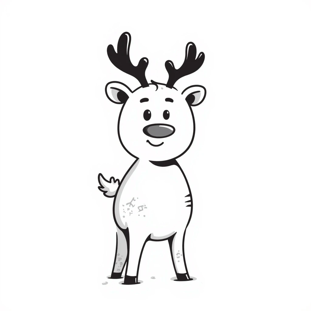 Reindeer emoji