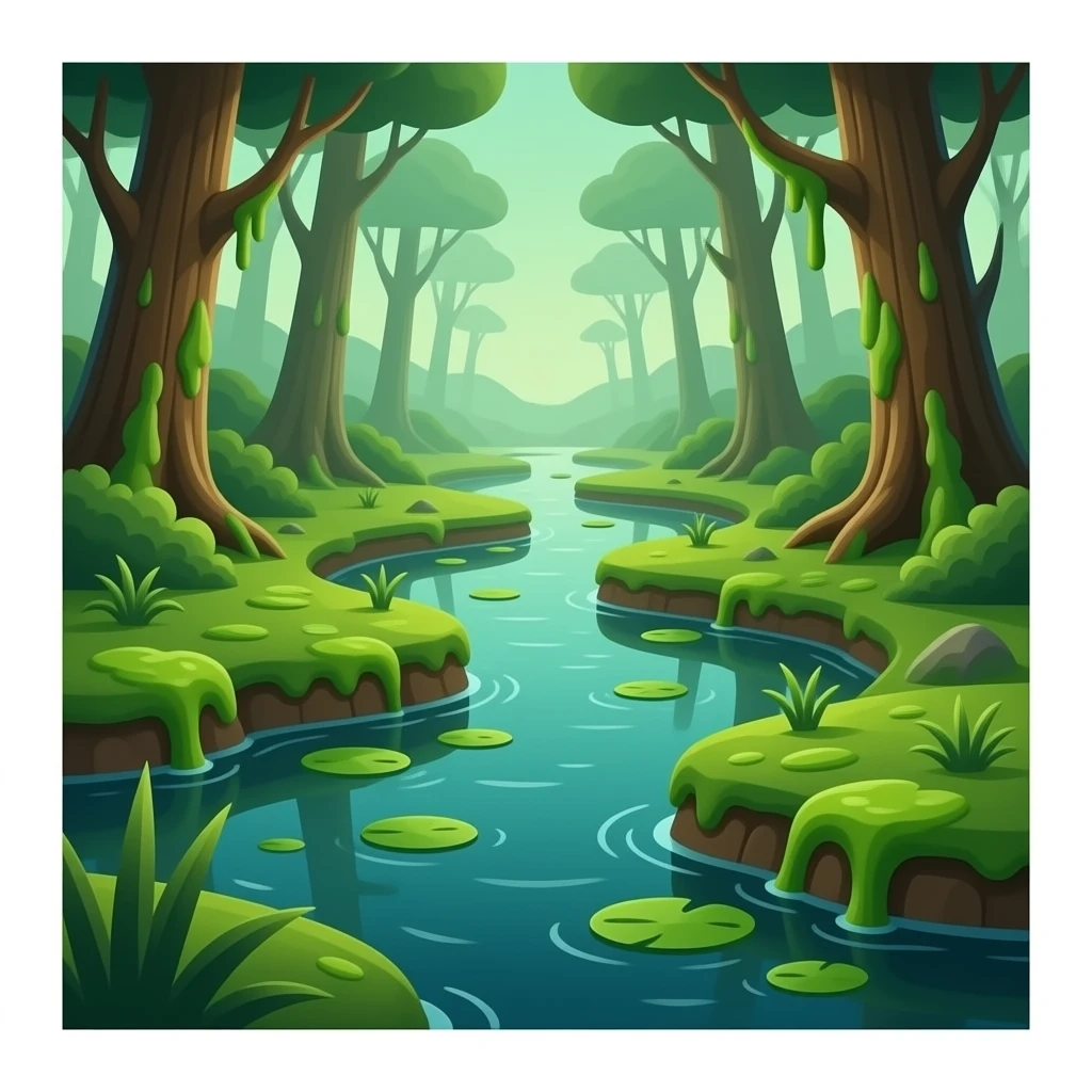 toxic swamp emoji
