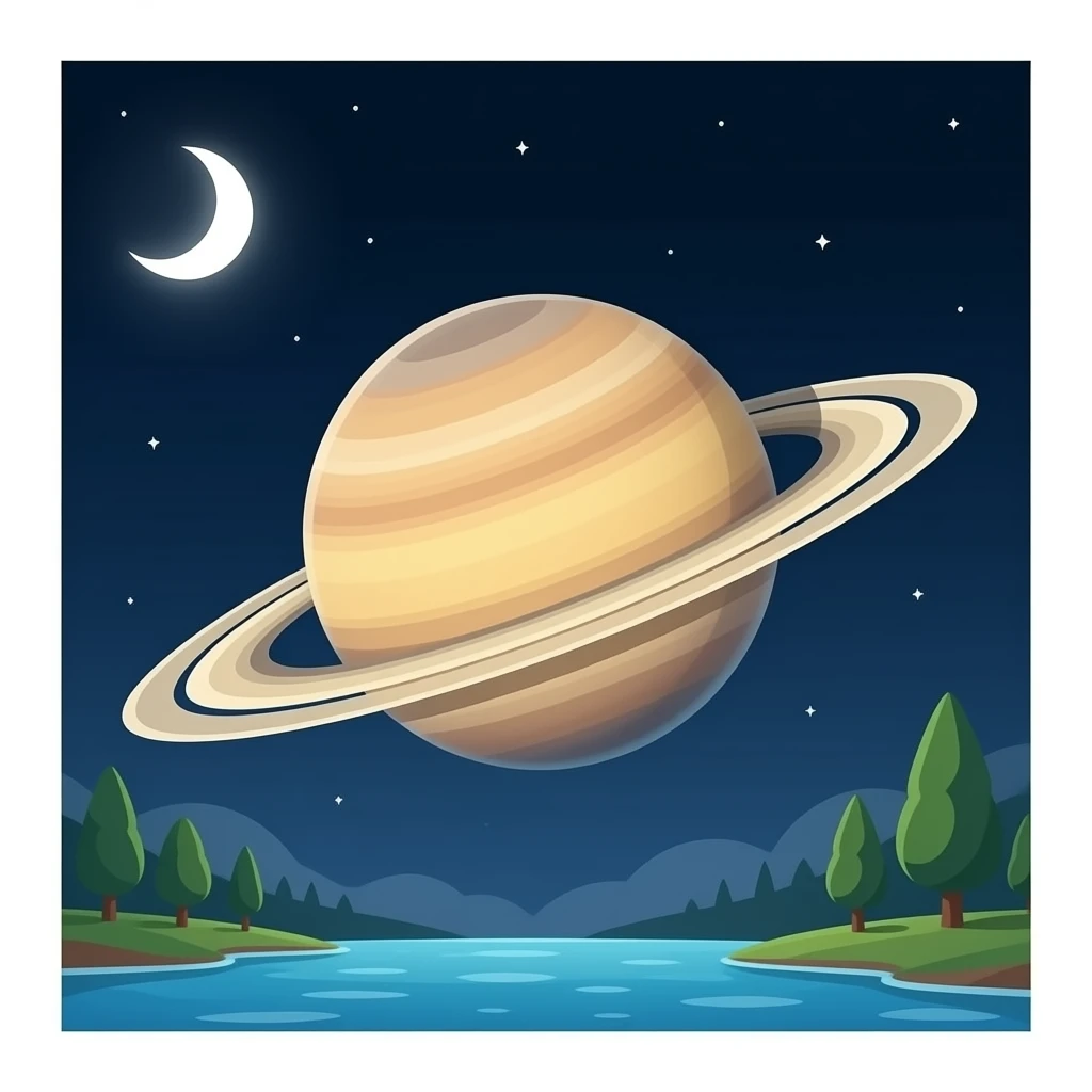 Saturn emoji