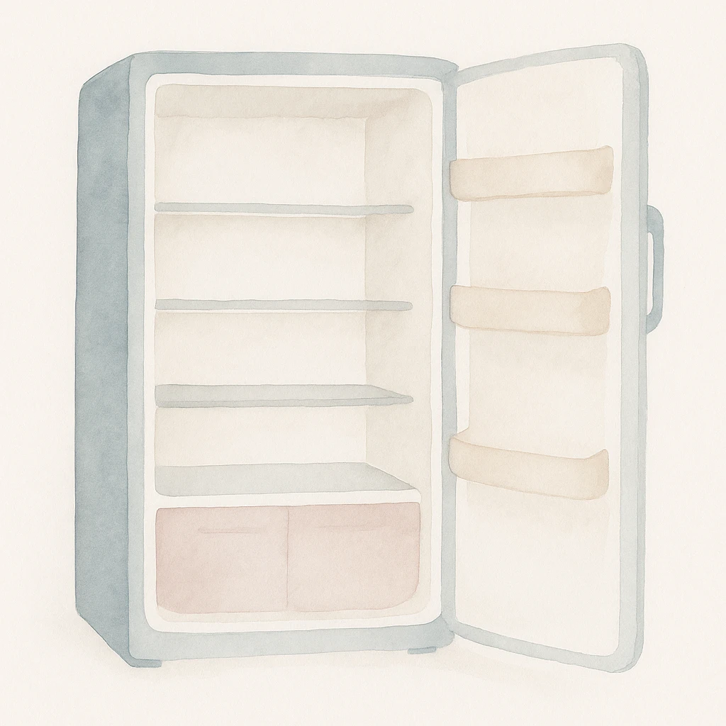empty fridge emoji