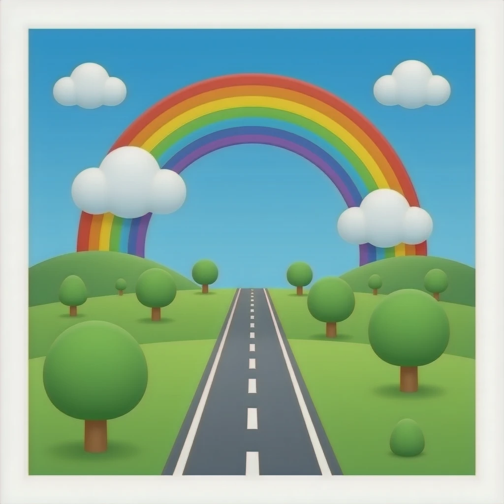 rainbow road emoji