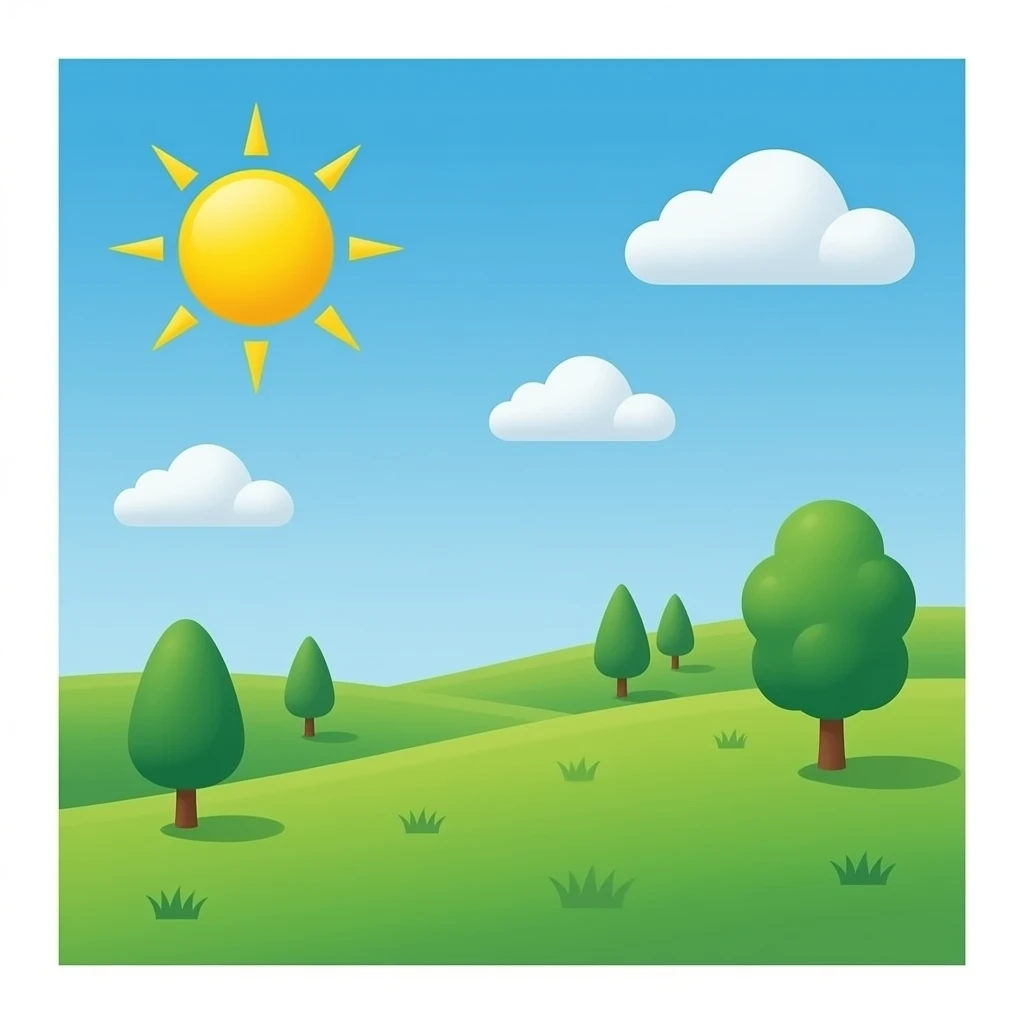 Sun emoji