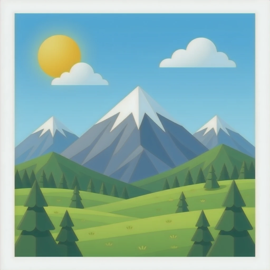 гора emoji