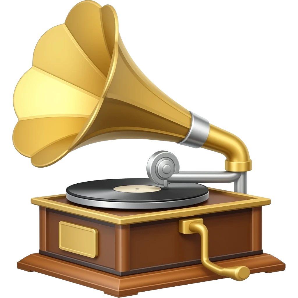 Grammaphone emoji
