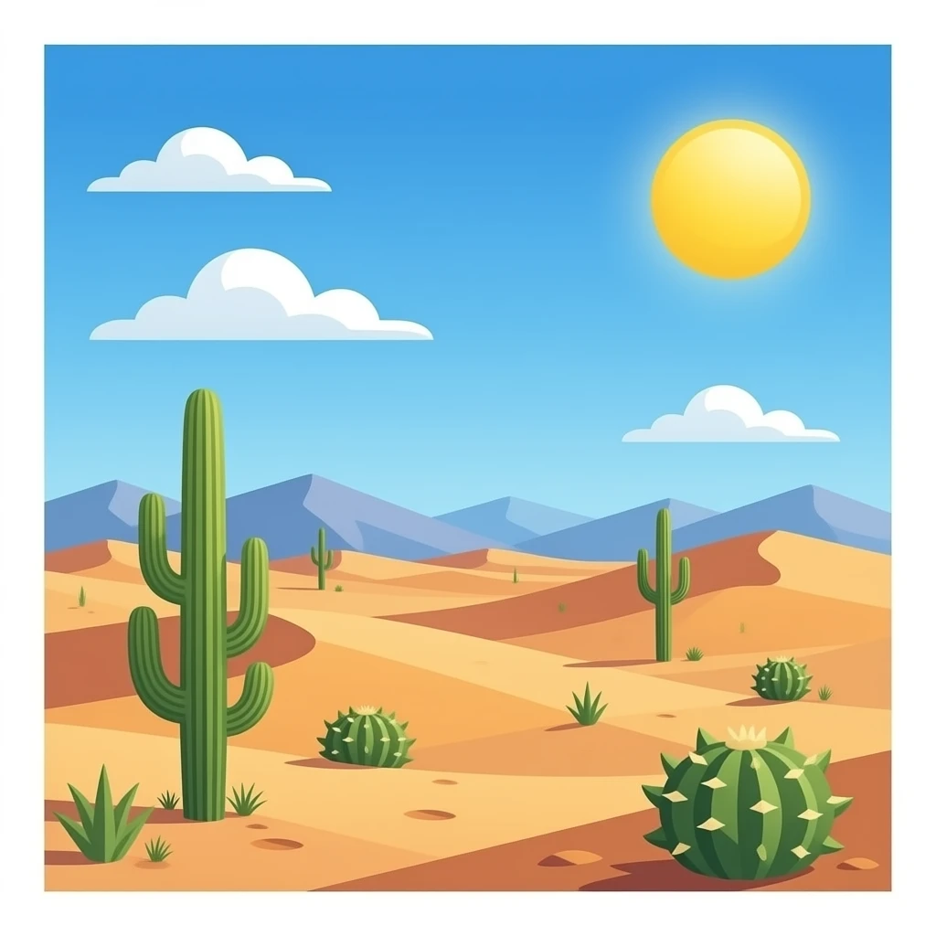 Desert emoji