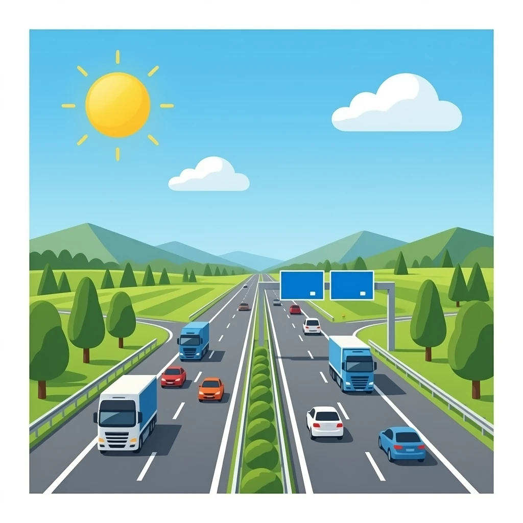 autobahn emoji