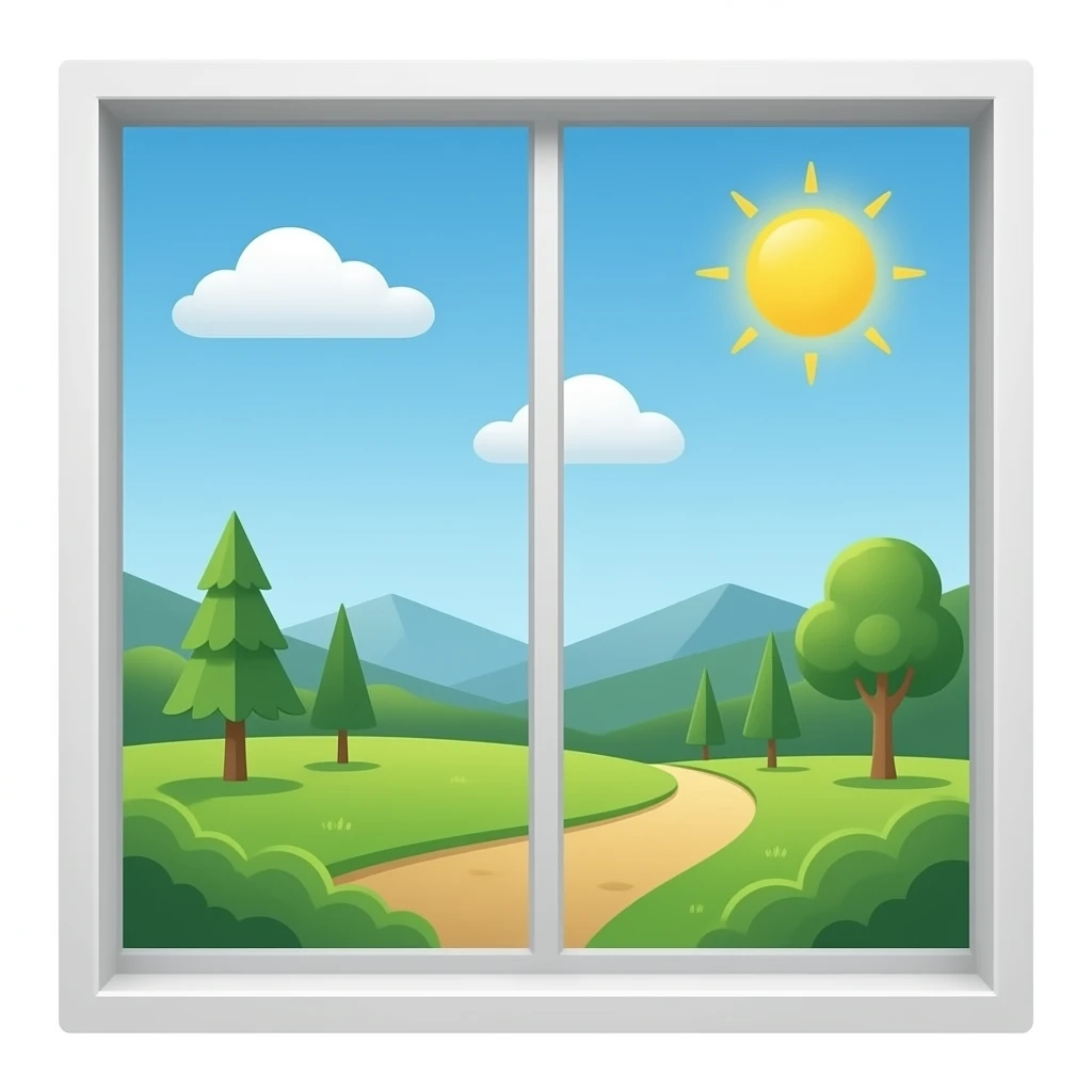 office window emoji