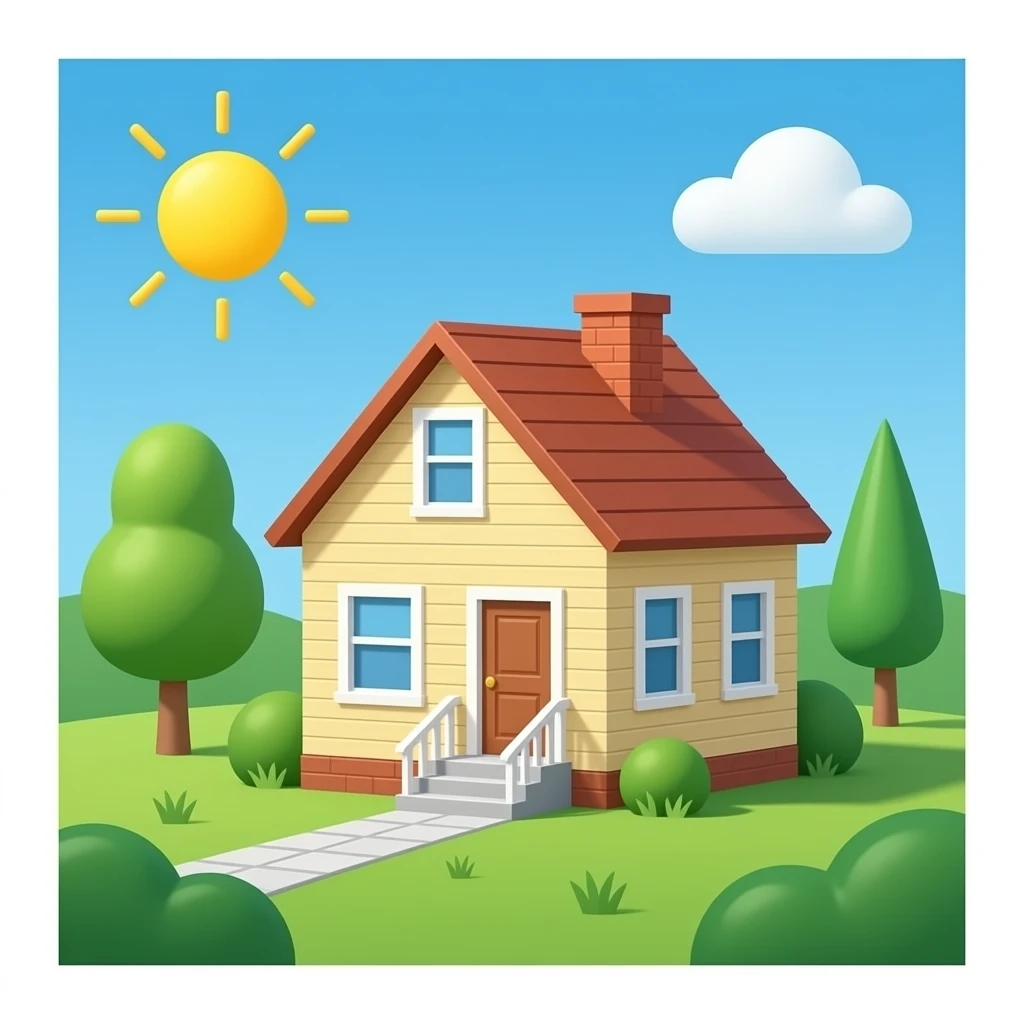 house with stairs emoji | AI Emoji Generator