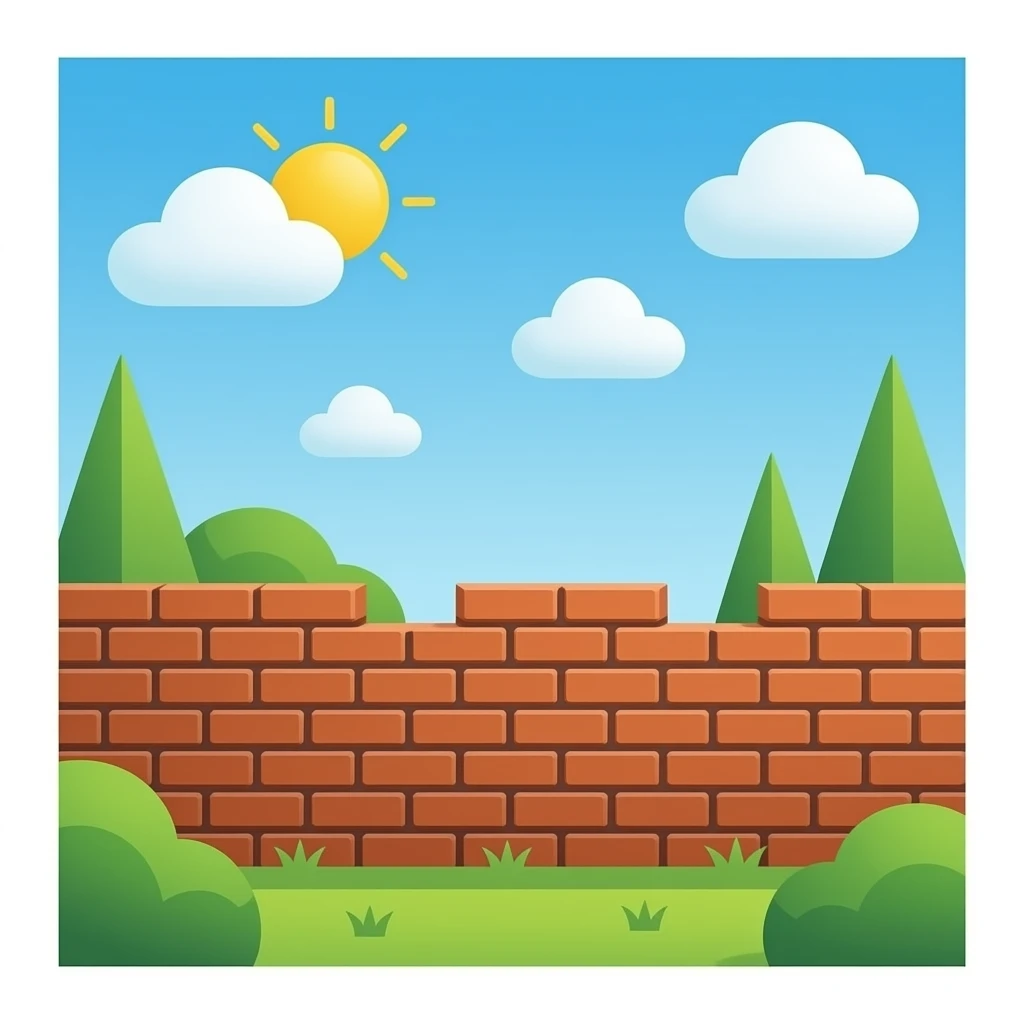 brick wall emoji