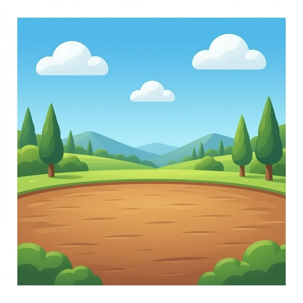 dirt field emoji