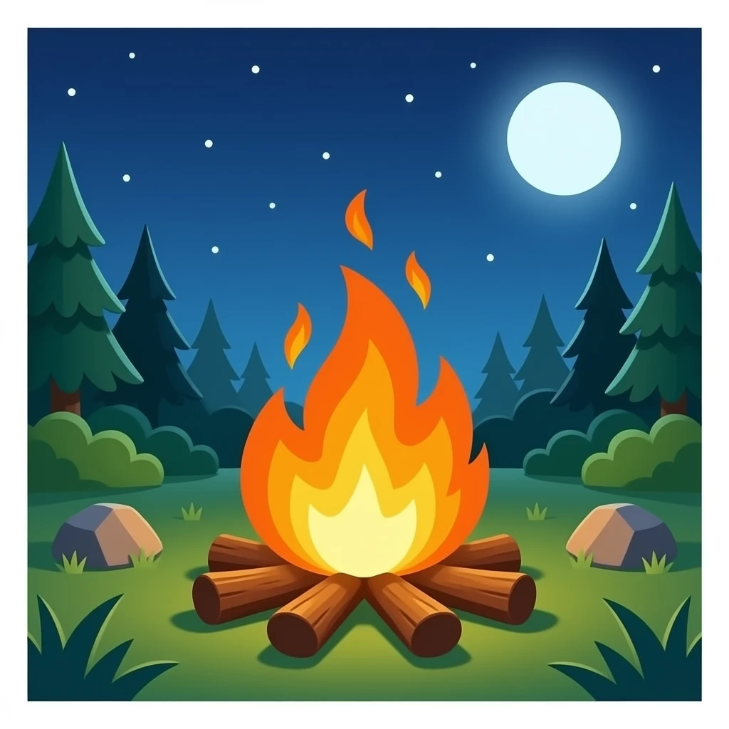 campfire emoji