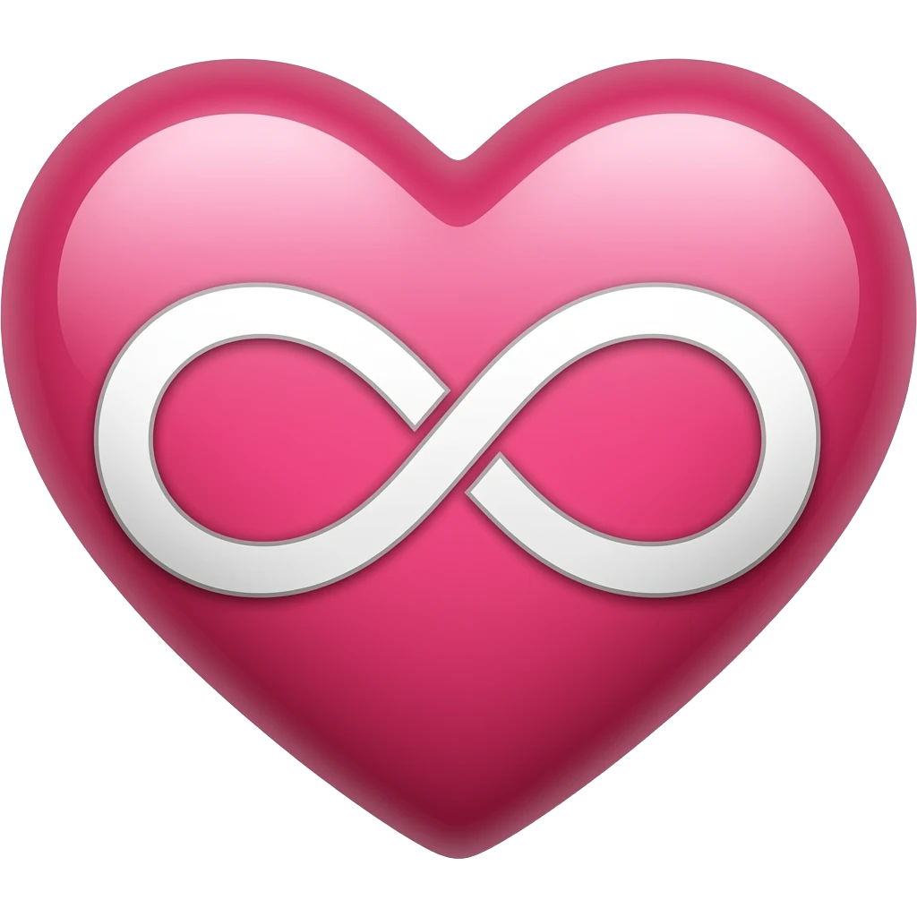 💗+♾️ emoji