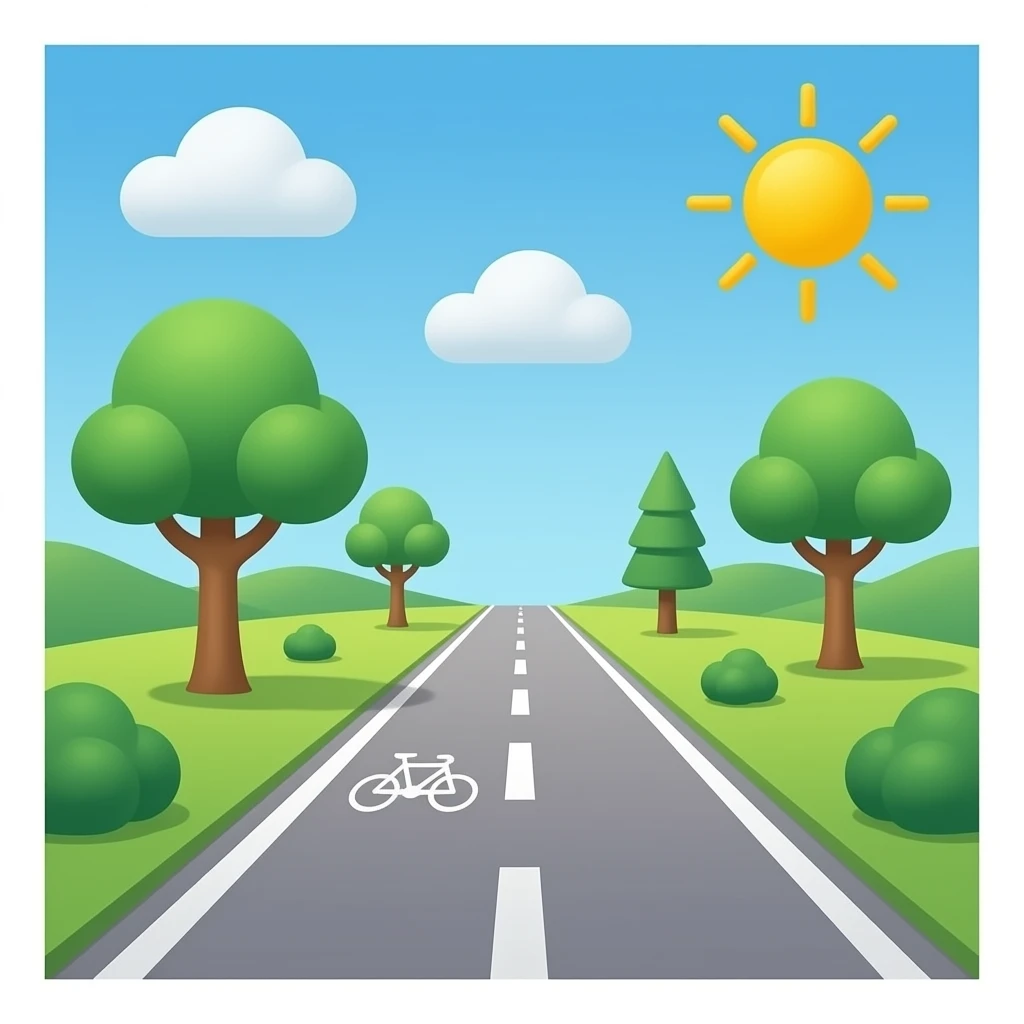 cycle path emoji